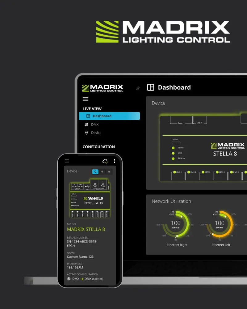 Projekt Madrix – Smarte Lichtsteuerung