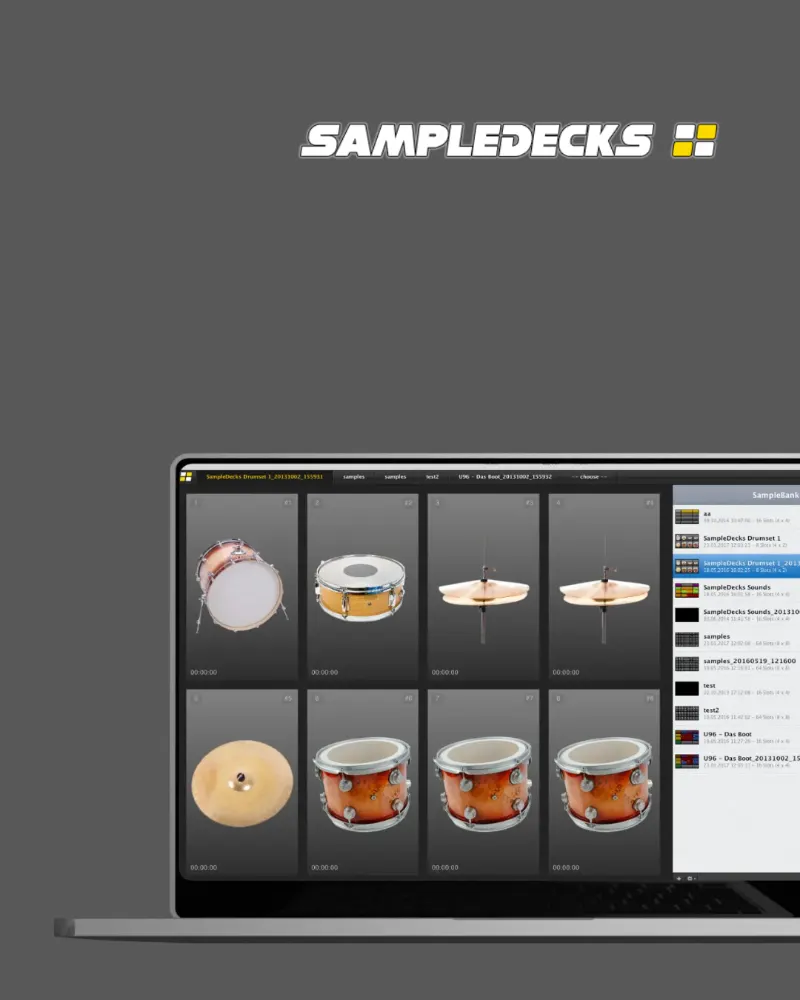 Projekt SampleDecks – Easy-to-use Sample-Player